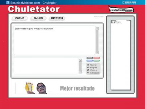 Chuletator 1.0.7345